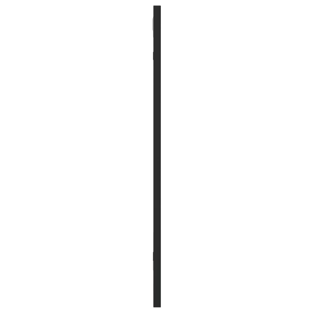 NNEVL Wall Mirror Black 30x60 cm Rectangle Iron-3