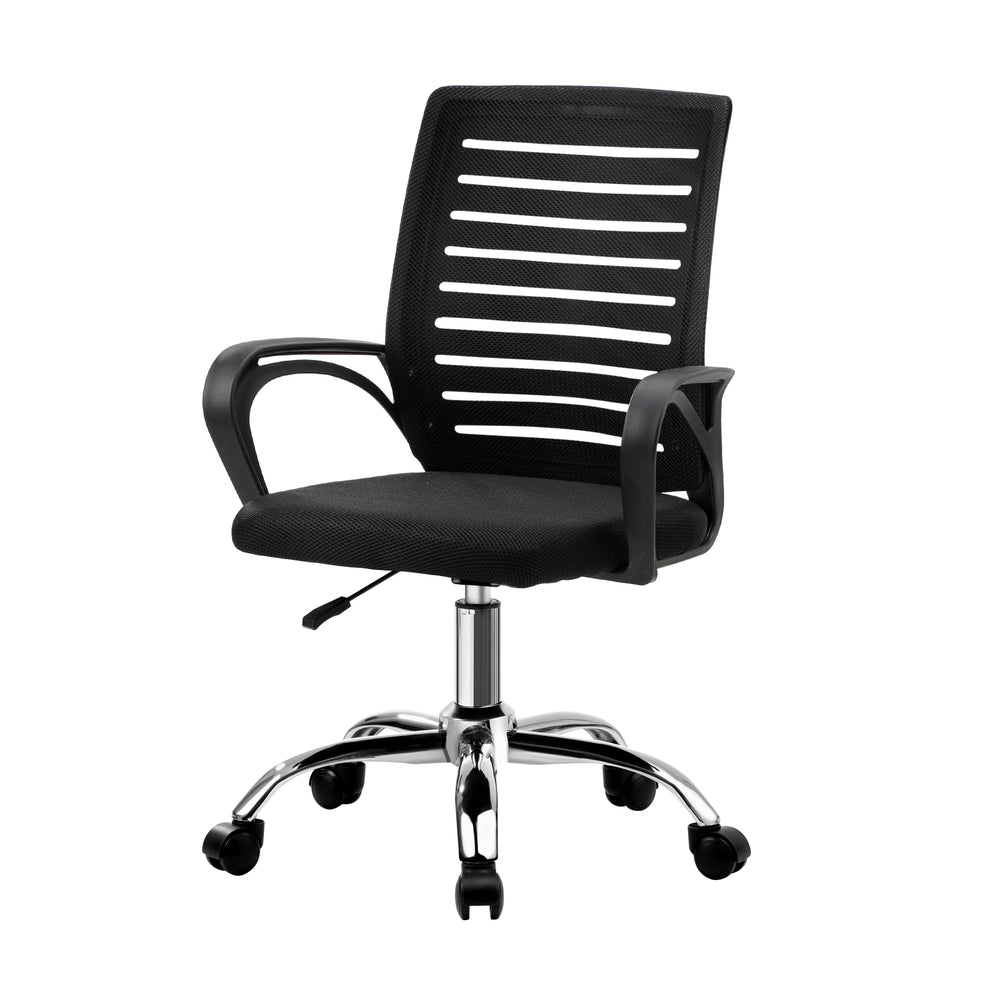 NNEED Mesh Office Chair Breathable Backrest Black-2