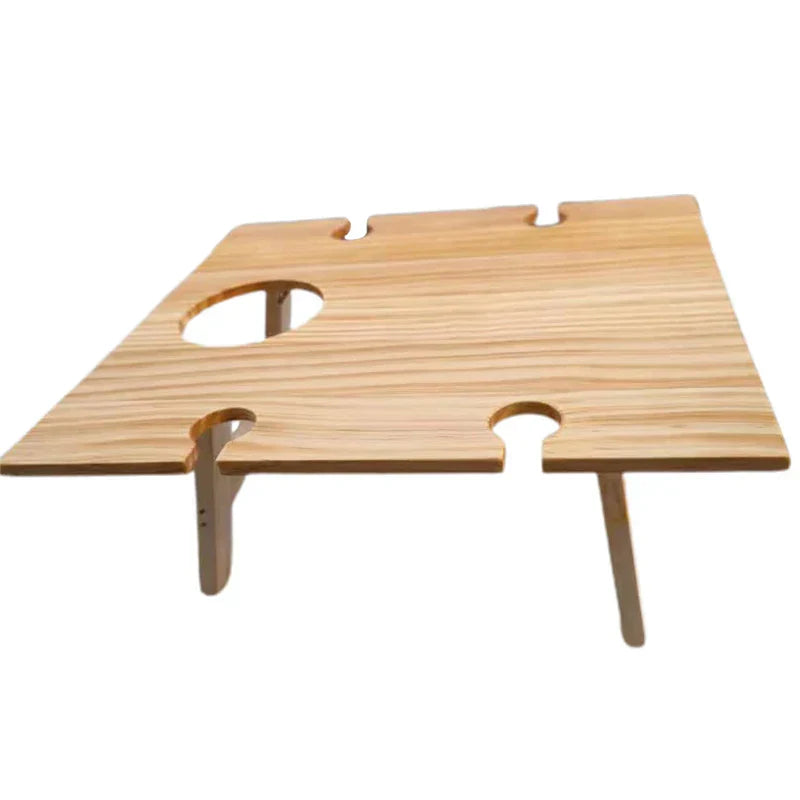 NNEOBA Wooden Folding Picnic Table-3